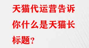 天貓代運(yùn)營(yíng)