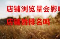 淘寶代運營：店鋪瀏覽量會影響店鋪的排名嗎？