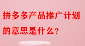 拼多多代運(yùn)營