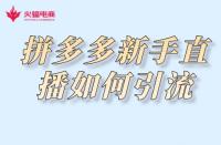 拼多多代運營：拼多多新手直播如何引流？